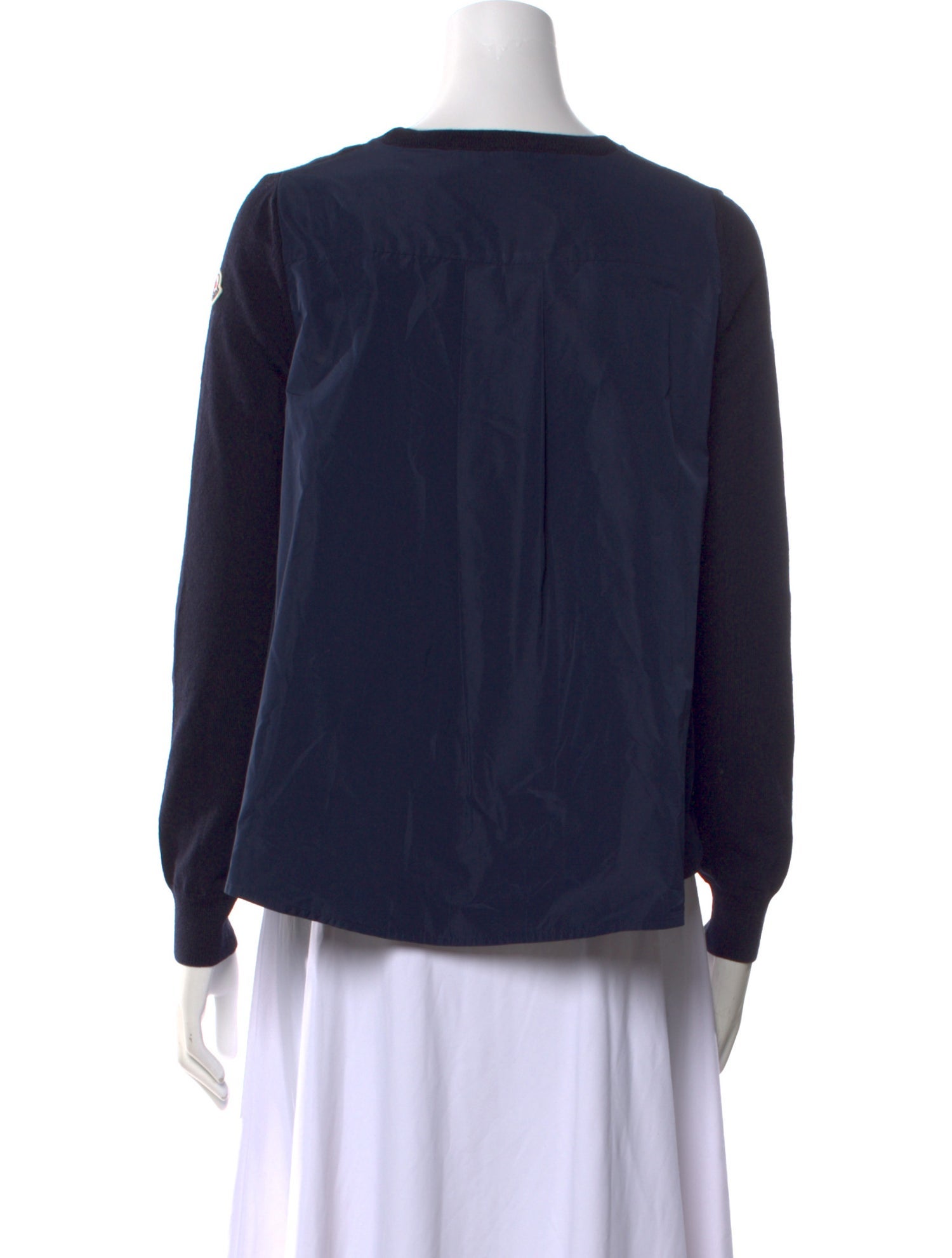 Moncler Virgin Wool Crew Neck Sweater